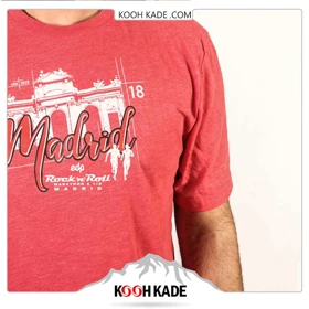تیشرت آستین کوتاه مردانه IRONMAN MADRID EDP ROCK&ROLL