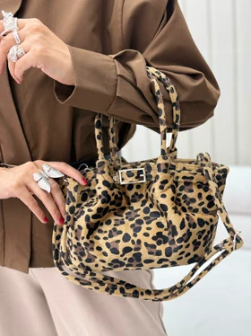 کیف پلنگی زاویر