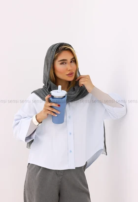 شومیز زنانه سیلک پشت پیله کد1006009