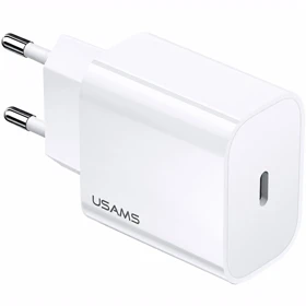 شارژر دیواری یوسامز USAMS مدل US-CC118 توان 20 وات تایپ سی