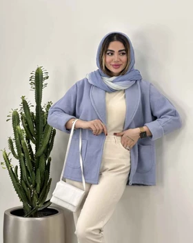 پالتو یقه دال بردی (41)