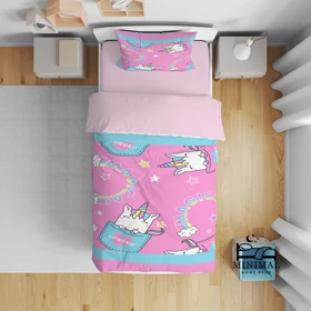 روتختی کودک طرح اسب تک شاخ مدل T5343