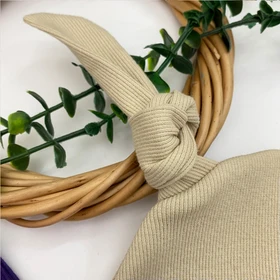 کلاه گوشدار نوزادی دخترانه