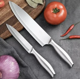 چاقو دسته استیل