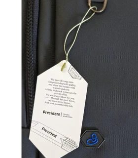 کوله پشتی مارک پرزیدنت President مناسب لپ تاپ تا 17 اینچ