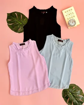 تاپ حریر دو لایه کد 1700