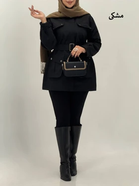 3607-بارانی آستردار ایوان ( ایراددار )