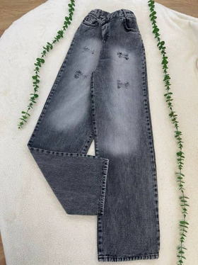 شلوار جین نیم بگ