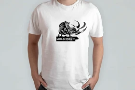 تیشرت مون نایت | تیشرت moon knight طرح شوالیه ماه کد 101342