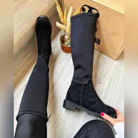 بوت بلند استرج بغل زیپ _ 1283