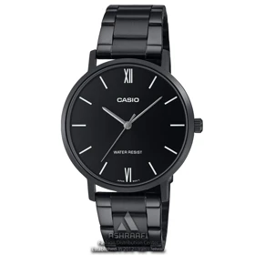 ساعت کاسیو مشکی Casio MTP-VT01B-1B