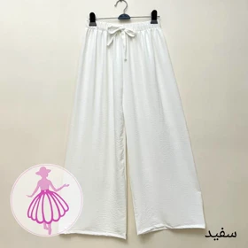 شلوار ابروبادی در رنگبندی متنوع(کد1448) (سفید)