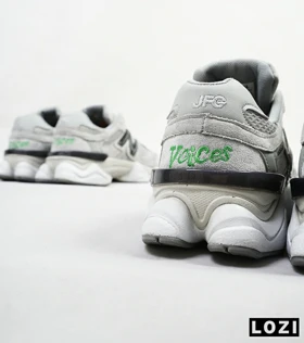 کفش کتانی مردانه طوسی روشن NEW BALANCE 9060
