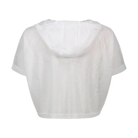 کراپ تیشرت زیپ‌دار ورزشی زنانه TS1992 W