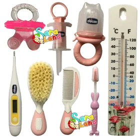 ست بهداشتی چیکو بی بی 15 تکه صورتی