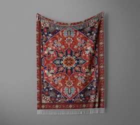 شال مبل ریش دار classic 272