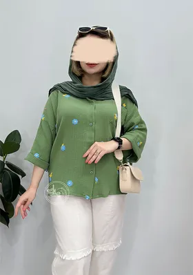 شومیز گلدوزی