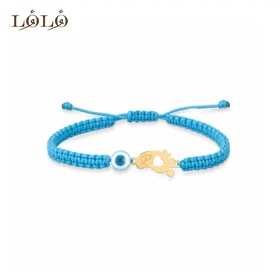 دستبند رد پا نقره