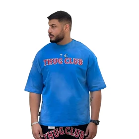 تیشرت ثاگ کلاب THUG CLUB آبی 316