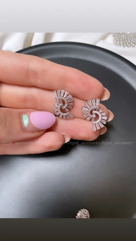 گوشواره جواهری