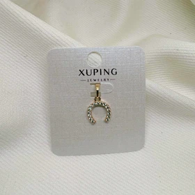 پلاک ژوپینگ طرح «نعل اسب» (شانس) | آویز ظریف و پر از انرژی مثبت