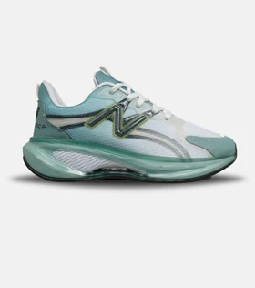 کفش کتانی مردانه و زنانه سفید طوسی سبز NEW BALANCE More Trail v3