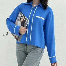 شومیز زنانه لینن کاپیتان | آی بولک