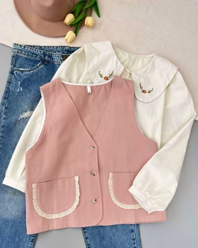 جلیقه کتان کد 4920