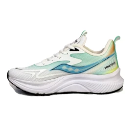 کتانی اسپرت مردانه مدل ساکونی Saucony رنگ سفید سبز کد 51209