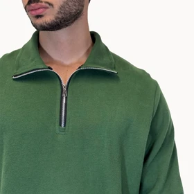 بلوز نیم زیپ یقه ایستاده(80194) HPLUS