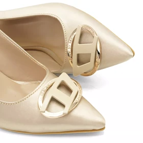 کفش مجلسی زنانه پاشنه‌دار 5 سانت مدل 400948 _ sandal valentino