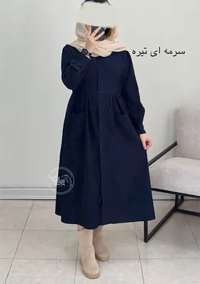 پیراهن مانتویی لیبرا