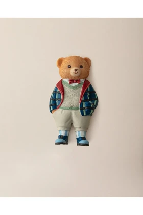 مگنت Madame Coco مدل Boris Bear رزین - چندرنگ