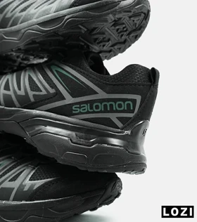 کفش کتانی مردانه و زنانه مشکی سبز Salomon X ULTRA
