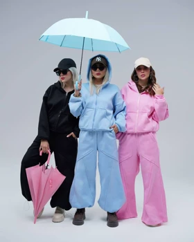 ست سویشرت و شلوار دورس داخل کرکی