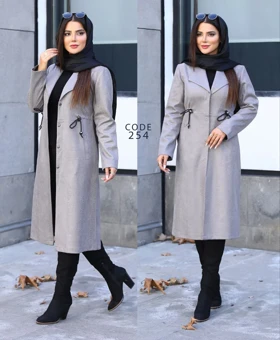 پالتو سوئیت طرح پوست ماری