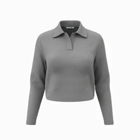 ست بلوز و شلوار زنانه مدل پاچه کشی یقه برگردان A67