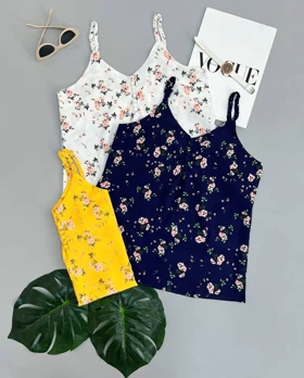 تاپ گل ریز بند گیس بافت کد 2801