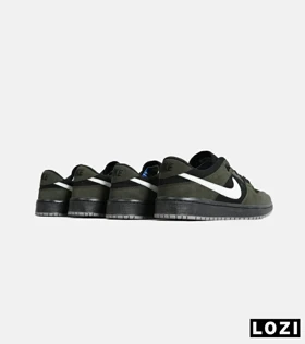 کفش کتانی مردانه و زنانه مشکی سبز نایک NIKE SB Dunk