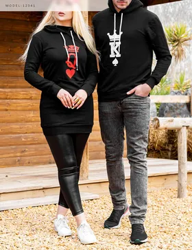 ست دو نفره سویشرت King & Queen