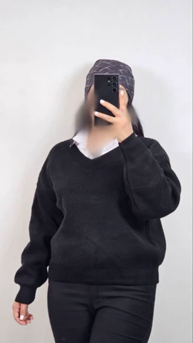 بلور بافت ساده یقه هفت کد 40175