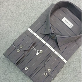 پیراهن استین بلند مردانه ( قواره کلاسیک-قواره معمولی )- پیراهن مجلسی طرحدار مردانه