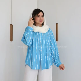 شومیز زنانه مدل بلوبری