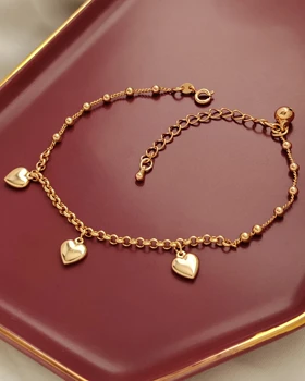 پابند آویزدار گوی و قلب ژوپینگ