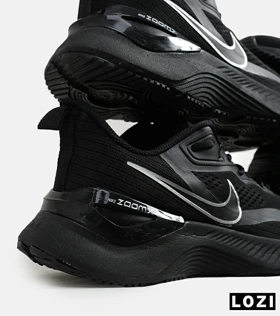 کفش کتانی مردانه و زنانه مشکی NIKE zoom X