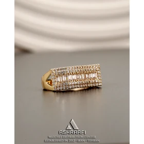 انگشتر زنانه نگین‌دار Women Ring GD01