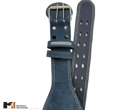 کمربند بدنسازی سگکی رویه چرم نرمال