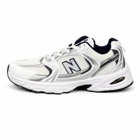 کفش کتانی بزرگپا مدل نیوبالانس 530 سفید سرمه ای New Balance