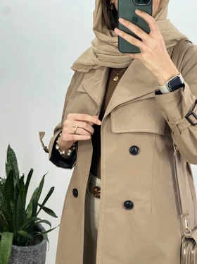 بارانی آستردار بلوط