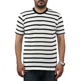 تیشرت آستین کوتاه بافت مردانه سیزر مدل 15512067